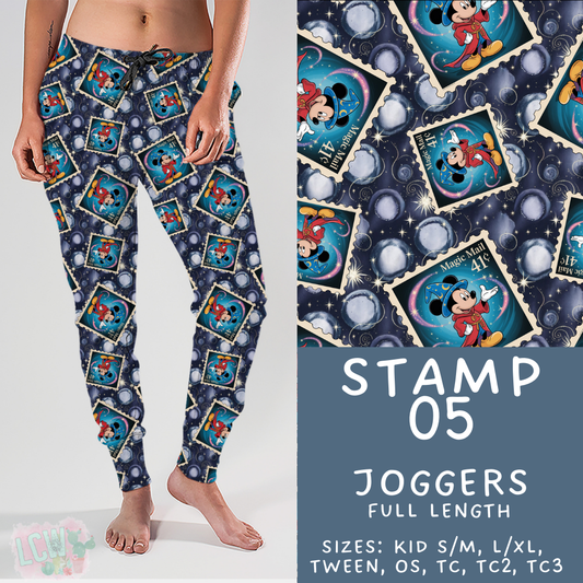 Batch #465 - Magical Character Stamps - Closes 12/19 - ETA mid Feb - Stamp 05 Joggers