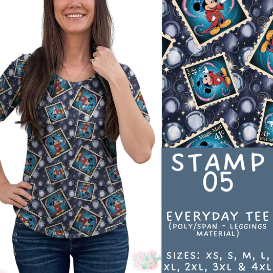 Batch #465 - Magical Character Stamps - Closes 12/19 - ETA mid Feb - Stamp 05 Everyday Tee