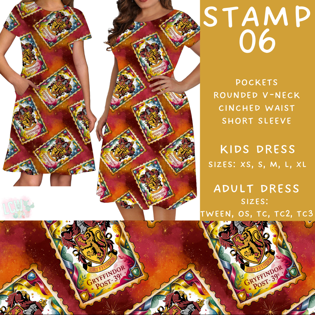 Batch #465 - Magical Character Stamps - Closes 12/19 - ETA mid Feb - Stamp 06 Womens & Girls Dresses