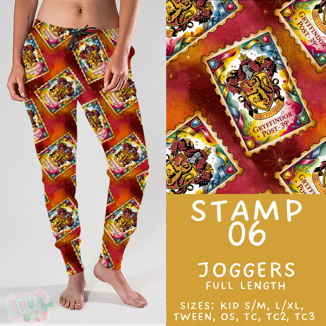 Batch #465 - Magical Character Stamps - Closes 12/19 - ETA mid Feb - Stamp 06 Joggers