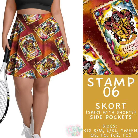 Batch #465 - Magical Character Stamps - Closes 12/19 - ETA mid Feb - Stamp 06 Skort