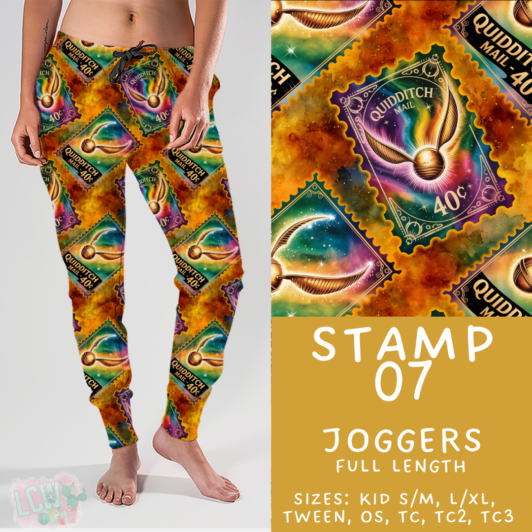 Batch #465 - Magical Character Stamps - Closes 12/19 - ETA mid Feb - Stamp 07 Joggers