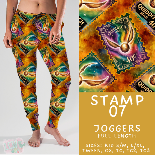 Batch #465 - Magical Character Stamps - Closes 12/19 - ETA mid Feb - Stamp 07 Joggers