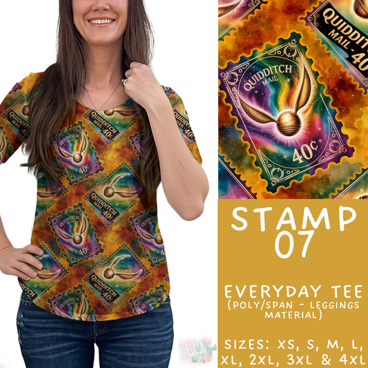 Batch #465 - Magical Character Stamps - Closes 12/19 - ETA mid Feb - Stamp 07 Everyday Tee