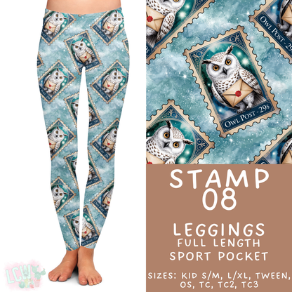 Batch #465 - Magical Character Stamps - Closes 12/19 - ETA mid Feb - Stamp 08 Full Length Leggings