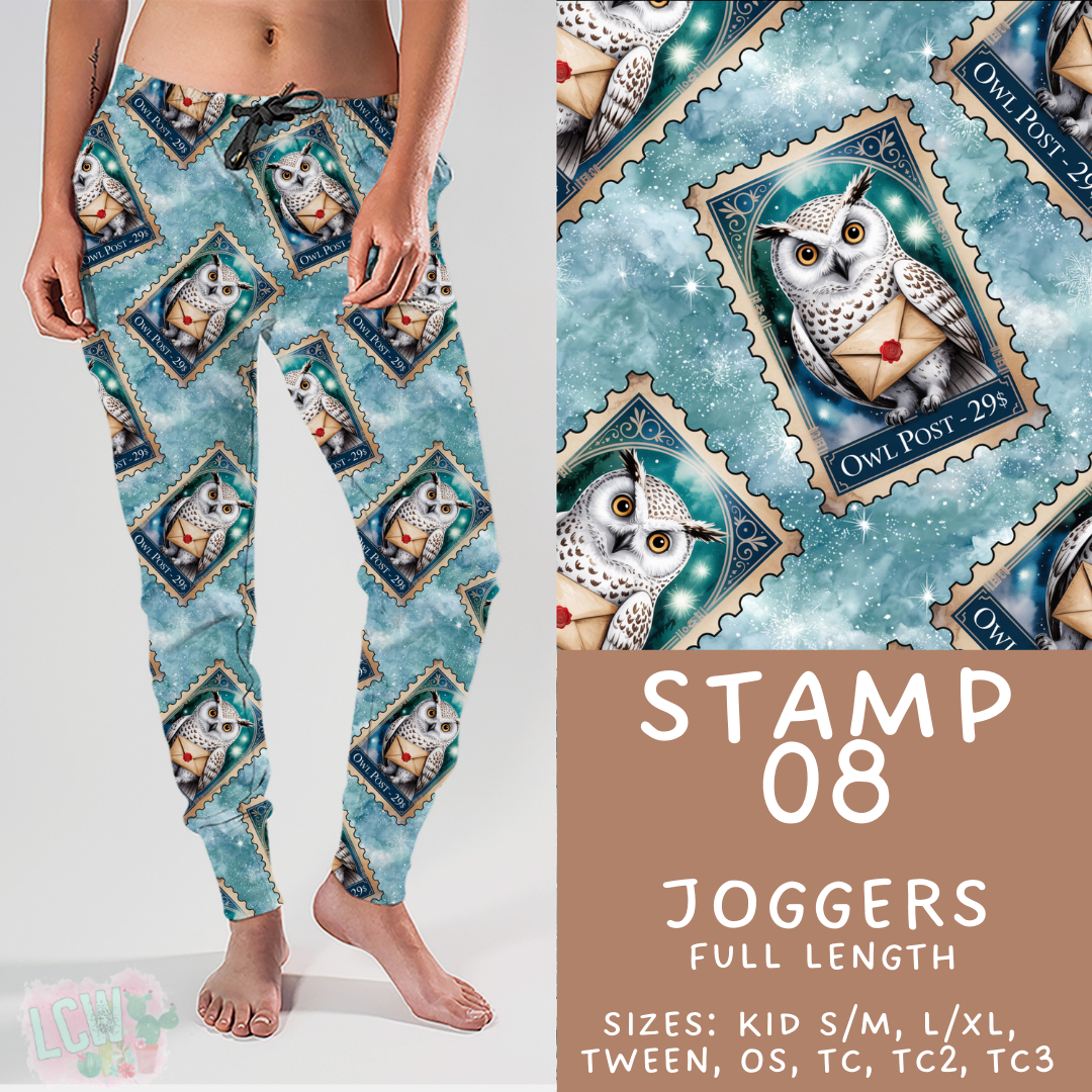 Batch #465 - Magical Character Stamps - Closes 12/19 - ETA mid Feb - Stamp 08 Joggers