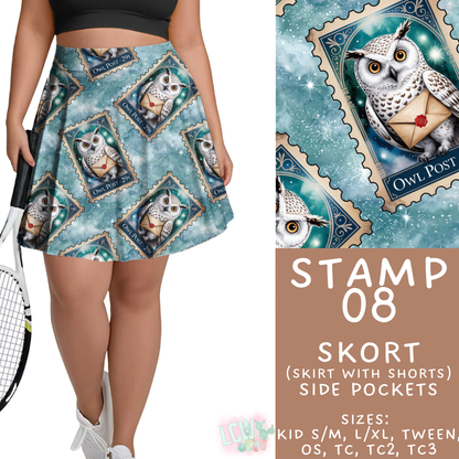 Batch #465 - Magical Character Stamps - Closes 12/19 - ETA mid Feb - Stamp 08 Skort