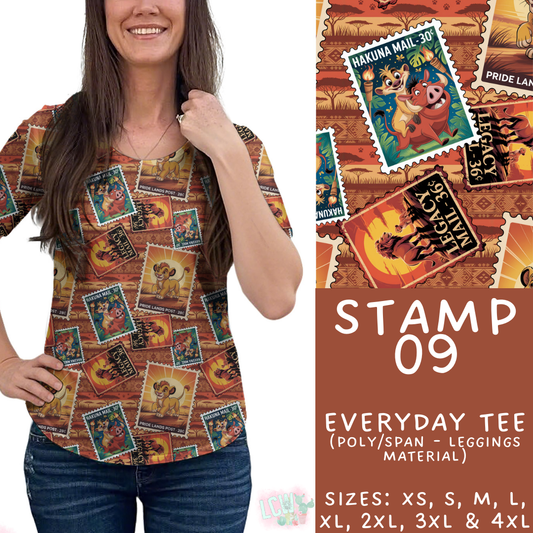 Batch #465 - Magical Character Stamps - Closes 12/19 - ETA mid Feb - Stamp 09 Everyday Tee