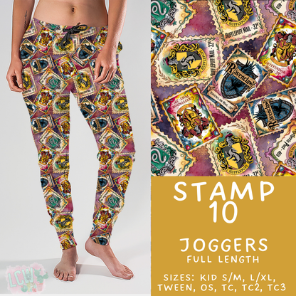 Batch #465 - Magical Character Stamps - Closes 12/19 - ETA mid Feb - Stamp 10 Joggers