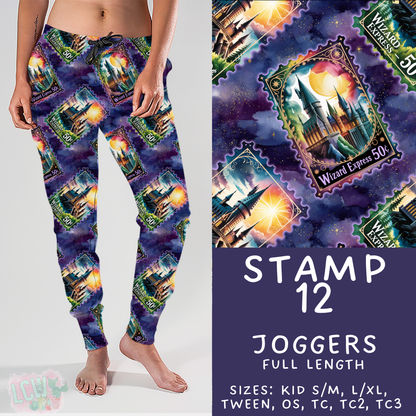Batch #465 - Magical Character Stamps - Closes 12/19 - ETA mid Feb - Stamp 12 Joggers