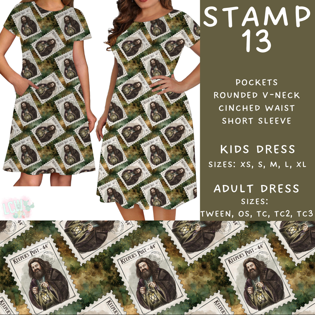 Batch #465 - Magical Character Stamps - Closes 12/19 - ETA mid Feb - Stamp 13 Womens & Girls Dresses