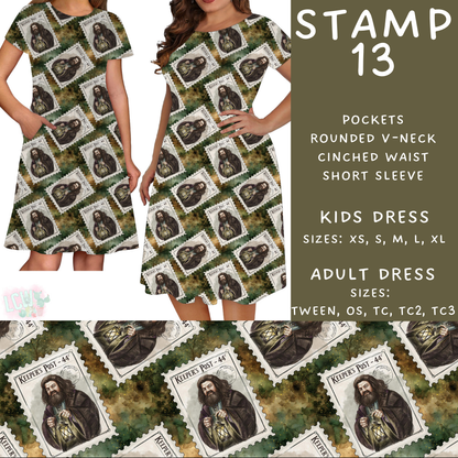 Batch #465 - Magical Character Stamps - Closes 12/19 - ETA mid Feb - Stamp 13 Womens & Girls Dresses