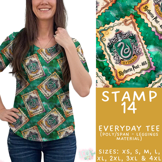 Batch #465 - Magical Character Stamps - Closes 12/19 - ETA mid Feb - Stamp 14 Everyday Tee