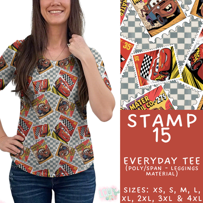 Batch #465 - Magical Character Stamps - Closes 12/19 - ETA mid Feb - Stamp 15 Everyday Tee