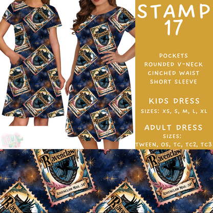 Batch #465 - Magical Character Stamps - Closes 12/19 - ETA mid Feb - Stamp 17 Womens & Girls Dresses