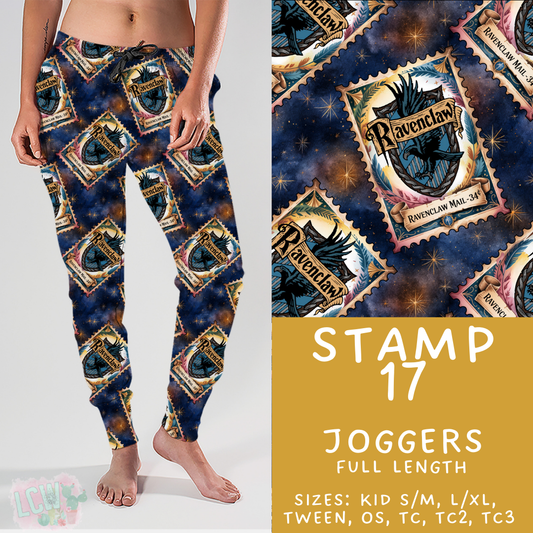 Batch #465 - Magical Character Stamps - Closes 12/19 - ETA mid Feb - Stamp 17 Joggers