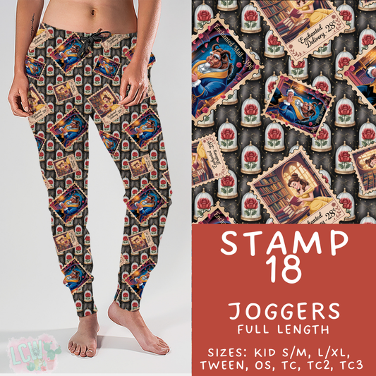 Batch #465 - Magical Character Stamps - Closes 12/19 - ETA mid Feb - Stamp 18 Joggers