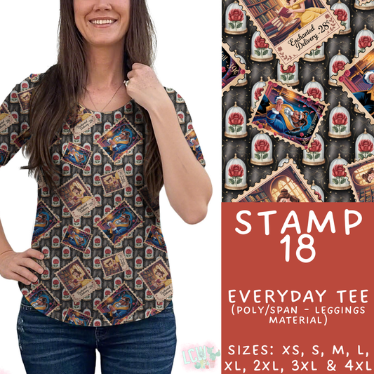 Batch #465 - Magical Character Stamps - Closes 12/19 - ETA mid Feb - Stamp 18 Everyday Tee