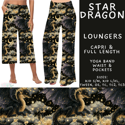 Batch #578 - July Request Run - Closes 8/31 - ETA late October - Star Dragon Capri and Full Length Loungers