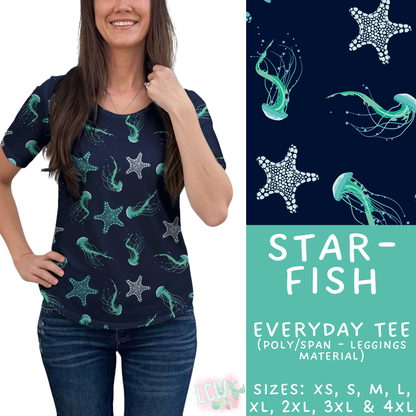 Batch #530 - Sea Life - Closes 5/15 - ETA mid July -  Starfish Everyday Tee
