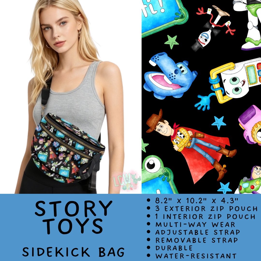 Batch #579 - Sidekick Bags 2 - Closes 9/2 - ETA early November - Story Toys Sidekick Bag