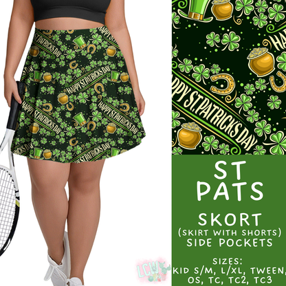 Batch #464 - Lucky Charm Collection - Closes 12/17 - ETA early Feb - St Pats Skort