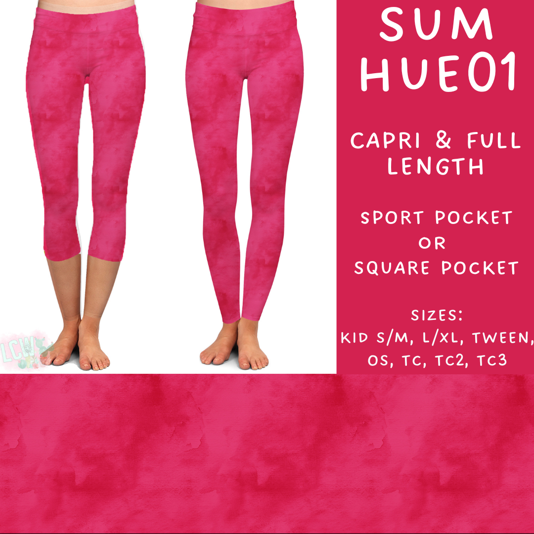 Batch #537 - Summer Hues - Closes 6/1 - ETA early August - Sum Hues01 Full and Capri Length Leggings