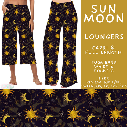 Batch #592 -  Fun Run 27 - Closes 9/30 - ETA late Nov - Sun Moon Capri and Full Length Loungers