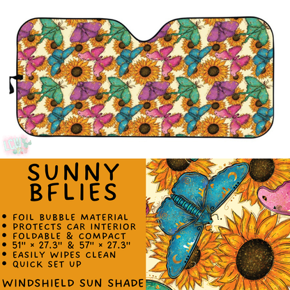 Batch #554 - Car Accessories 3 - Closes 7/10 - ETA early/mid Sept - Sunny BFlies Windshield Sun Shade