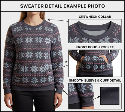 B303 - Preorder Holiday S'mores Sweater w/ Front Pocket (Closes 7/26. ETA early Oct.)