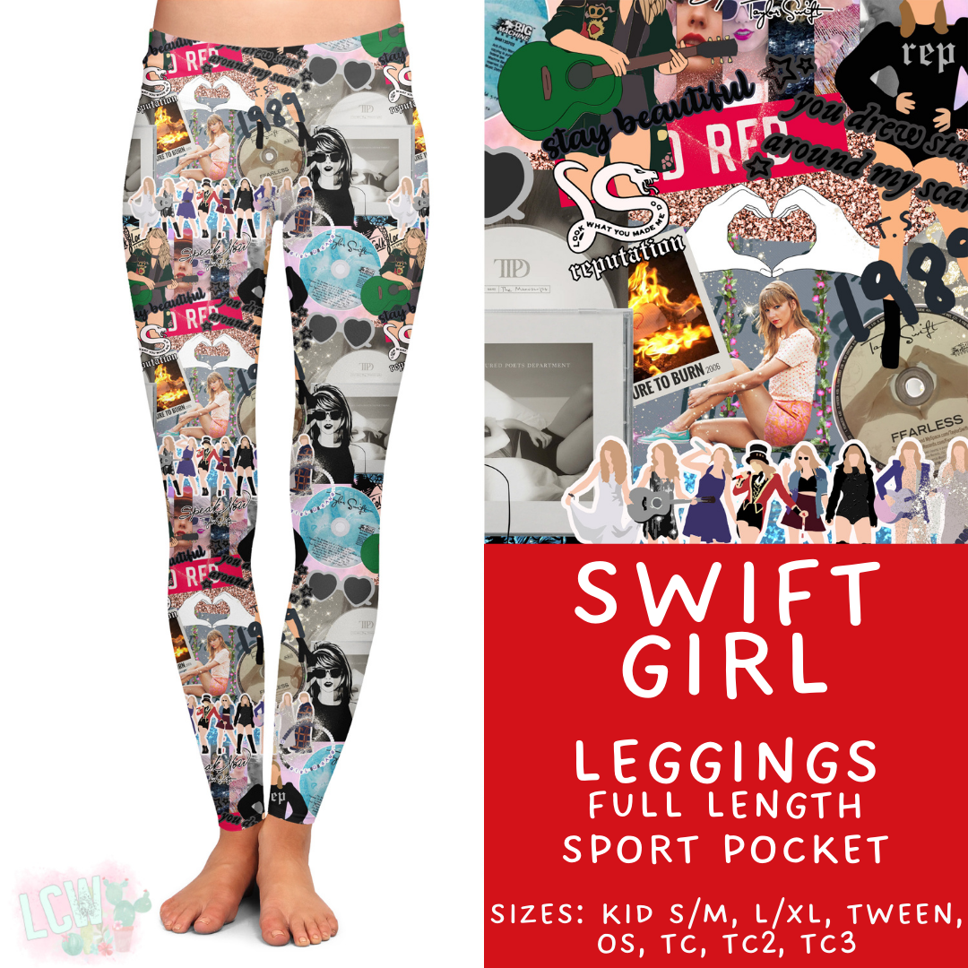 Batch #475 - Stars 2 Collection - Closes 1/14 - ETA early/mid March - Swift Girl Full Length Leggings