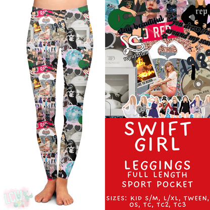 Batch #475 - Stars 2 Collection - Closes 1/14 - ETA early/mid March - Swift Girl Full Length Leggings