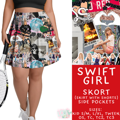 Batch #475 - Stars 2 Collection - Closes 1/14 - ETA early/mid March - Swift Girl Skort