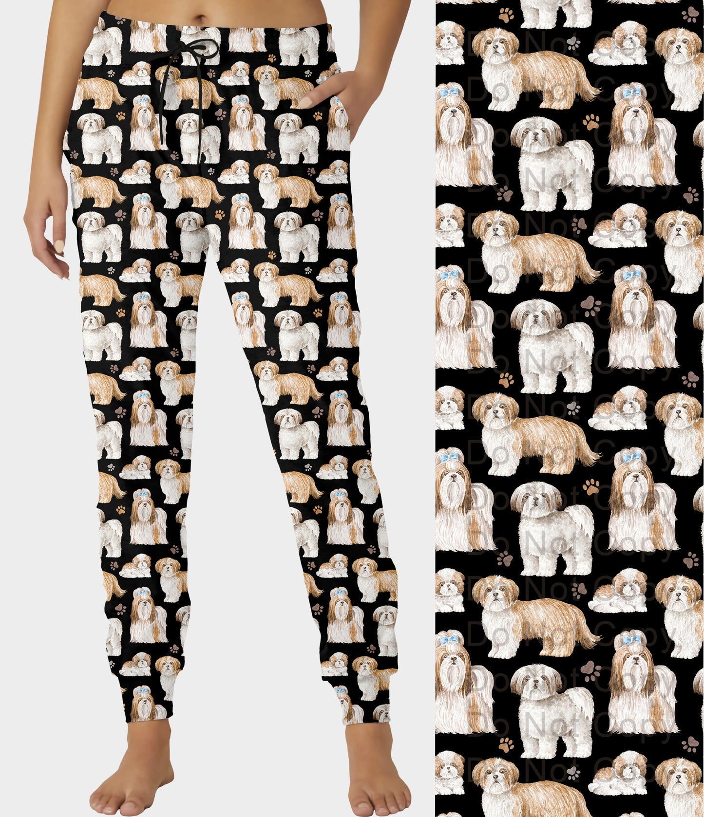 RTS - Shih Tzu Dog Breed Joggers