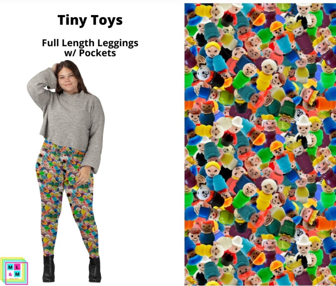 Tiny Toys Full Length Leggings w/ Pockets