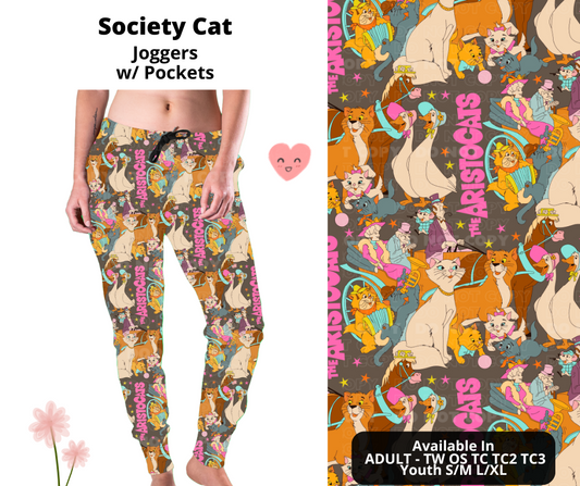 Preorder! Closes 3/3. ETA June. Society Cat Joggers