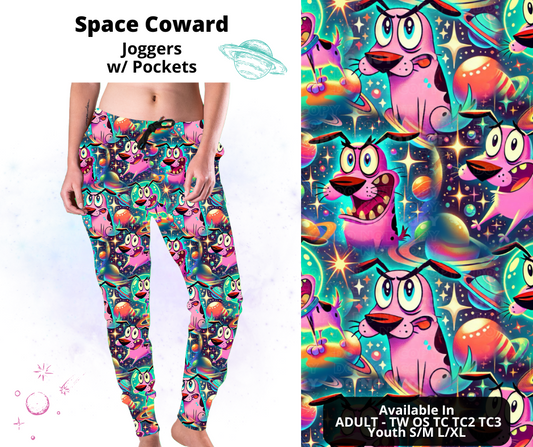 Preorder! Closes 2/3. ETA May. Space Coward Joggers