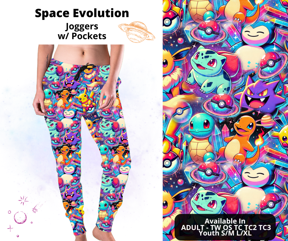 Preorder! Closes 2/3. ETA May. Space Evolution Joggers