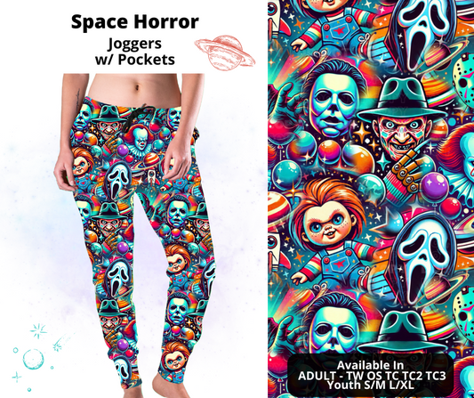 Preorder! Closes 2/3. ETA May. Space Horror Joggers