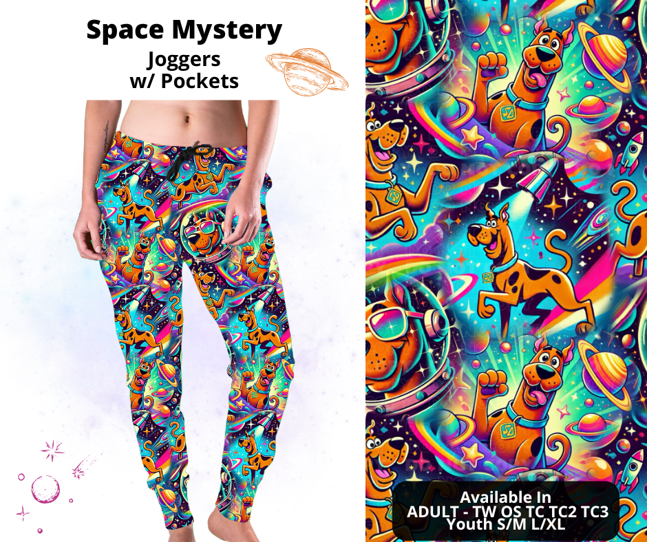 Preorder! Closes 2/3. ETA May. Space Mystery Joggers