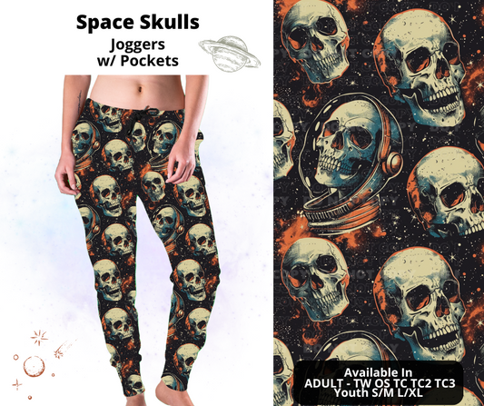 Preorder! Closes 2/3. ETA May. Space Skulls Joggers