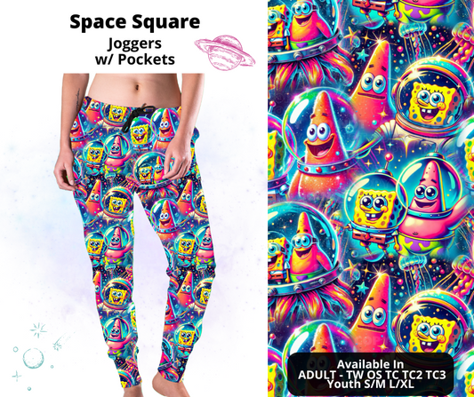 Preorder! Closes 2/3. ETA May. Space Square Joggers