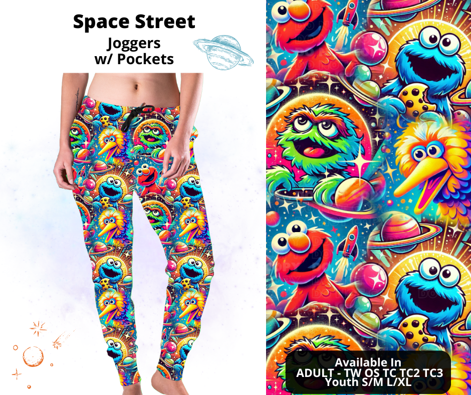 Preorder! Closes 2/3. ETA May. Space Street Joggers