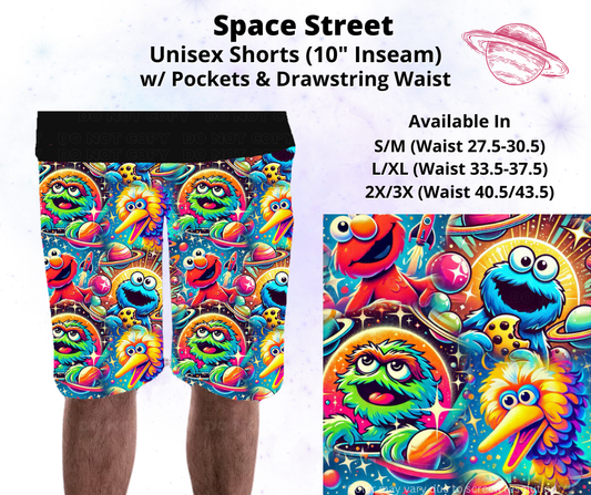 Preorder! Closes 2/3. ETA May. Space Street Unisex Shorts