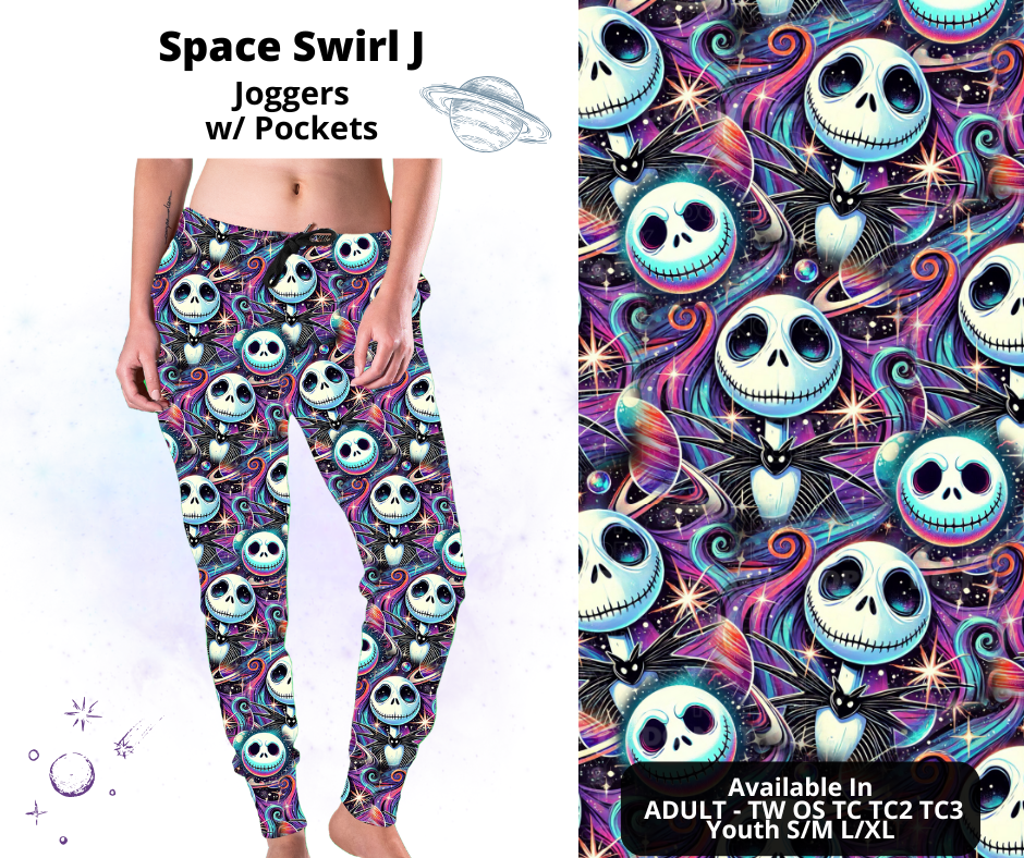 Preorder! Closes 2/3. ETA May. Space Swirl J Joggers