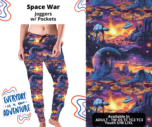 Preorder! Closes 12/26. ETA March. Space War Joggers