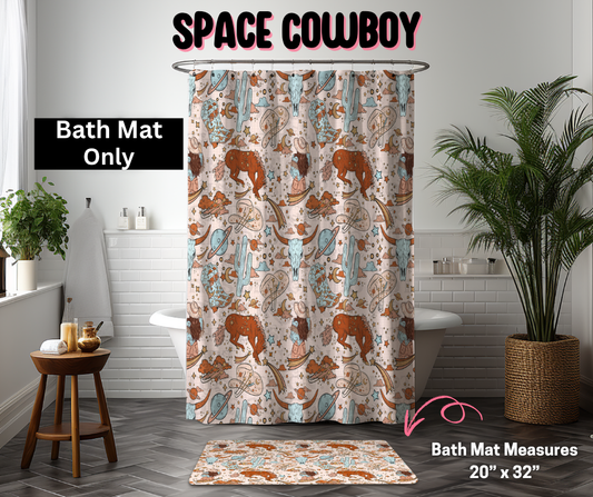 Space Cowboy Custom Bath Mat