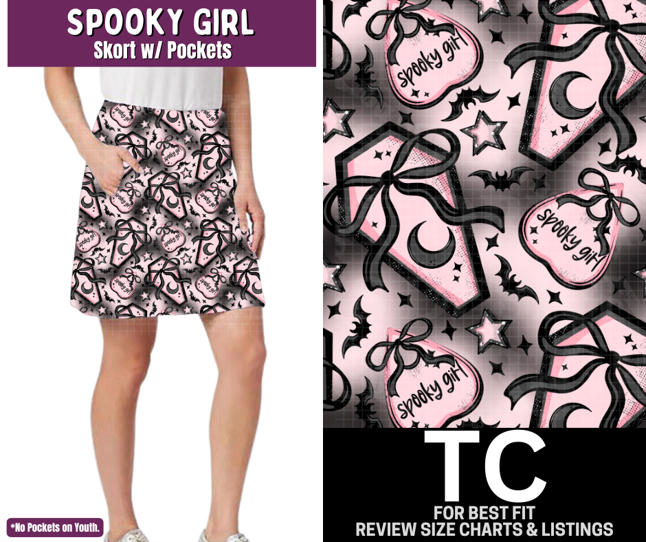 Spooky Girl Skort
