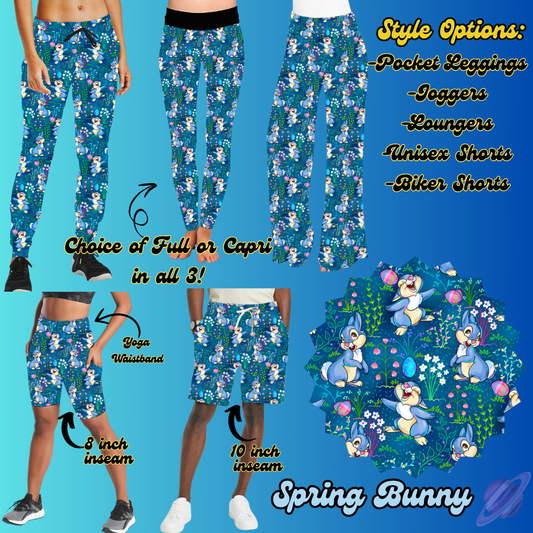 SPRING BUNNY - LEGGING/JOGGER/LOUNGER/SHORTS - BATCH 100 PREORDER CLOSING 1/20