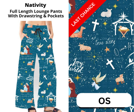 Nativity Full Length Lounge Pants